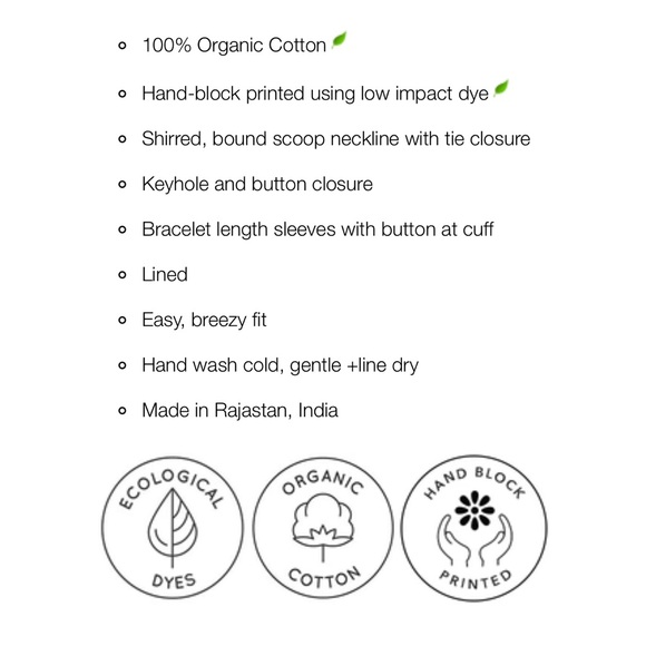 Emerson Fry Lucy White & Yellow Floral Blouse, Bracelet Length Sleeves, Sz. S - Picture 16 of 16